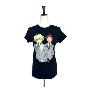 My Hero Academia Bakugo & Kirishima Anime Cotton T-shirt | Medium